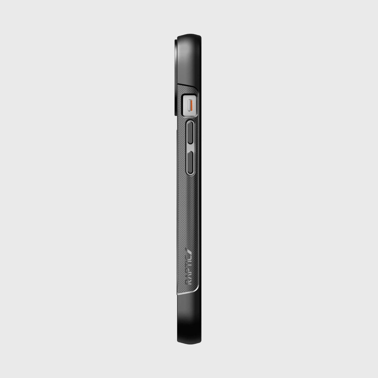 Raptic Clutch Built MagSafe dėklas iPhone 14 – juodas