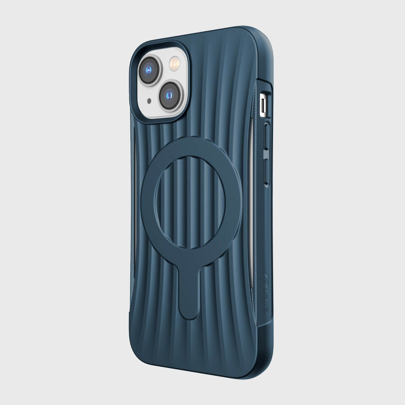 Raptic X-Doria Clutch MagSafe dėklas iPhone 14 – mėlynas