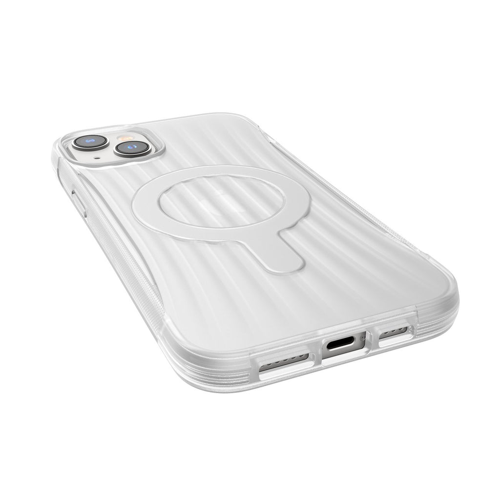Raptic MagSafe dėklas iPhone 14 Plus – skaidrus