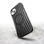 Raptic Clutch Built MagSafe dėklas iPhone 14 Plus – juodas