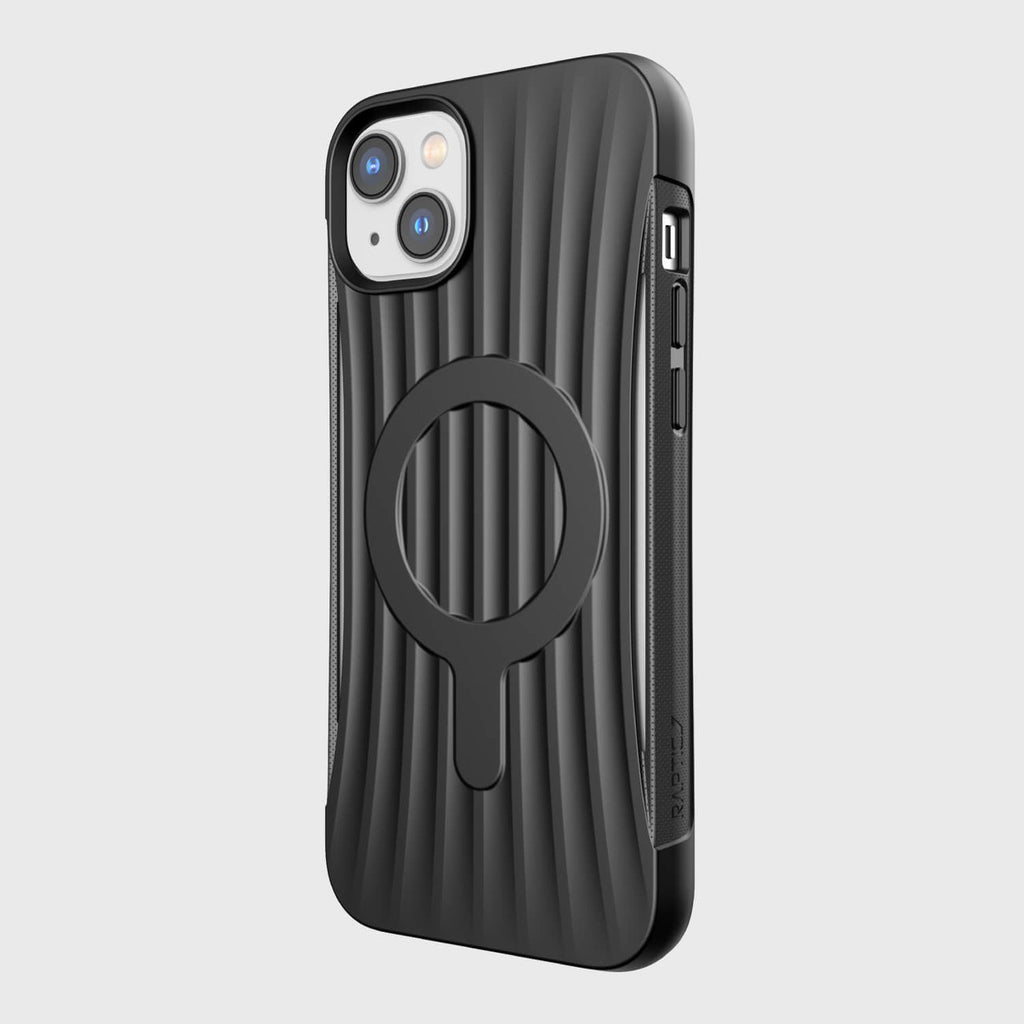 Raptic Clutch Built MagSafe dėklas iPhone 14 Plus – juodas