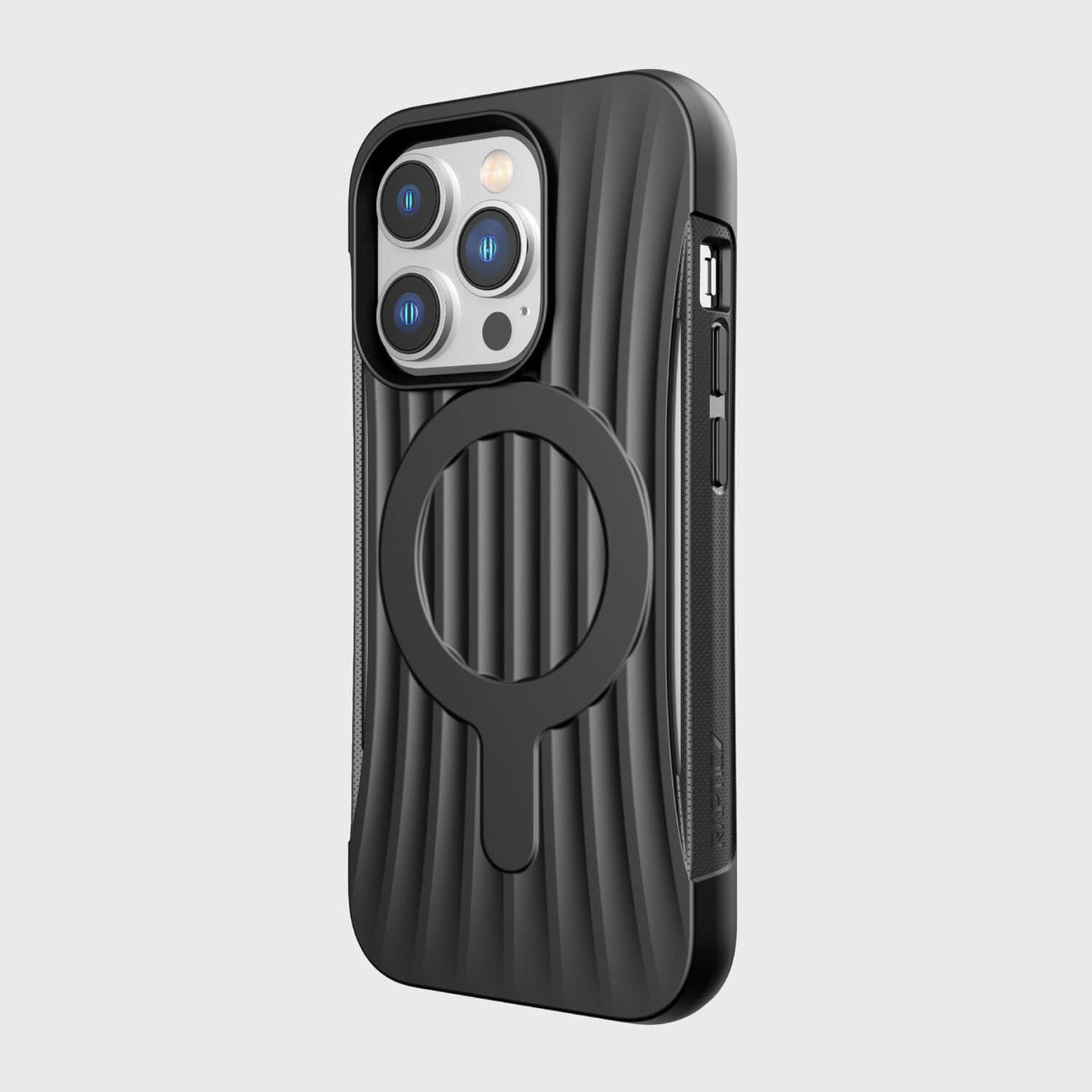 Raptic Clutch MagSafe dėklas iPhone 14 Pro – juodas