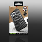Raptic Clutch MagSafe dėklas iPhone 14 Pro – juodas