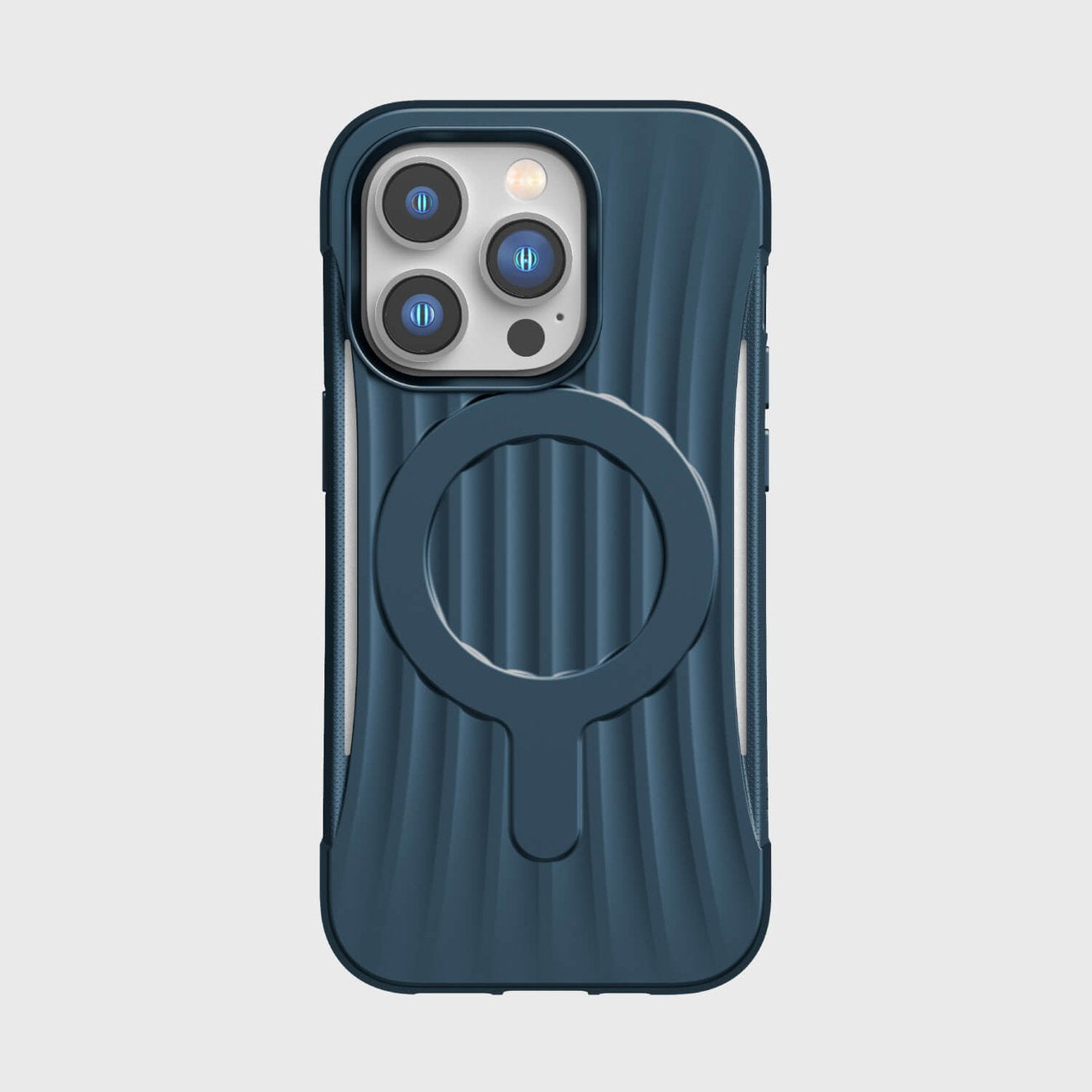 Raptic Clutch Built MagSafe dėklas iPhone 14 Pro – mėlynas