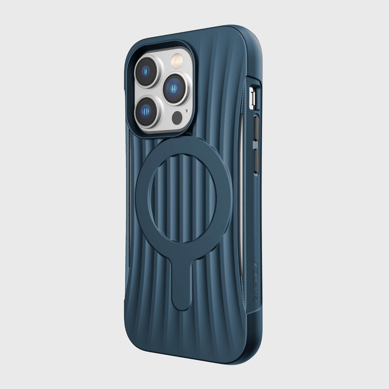 Raptic Clutch Built MagSafe dėklas iPhone 14 Pro – mėlynas