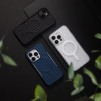 Raptic Clutch Built MagSafe dėklas iPhone 14 Pro – mėlynas