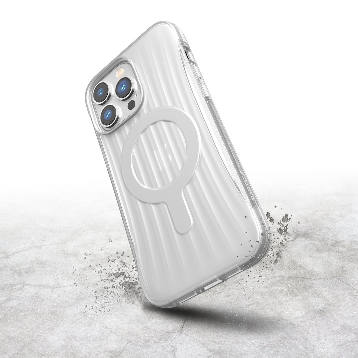 Raptic MagSafe dėklas iPhone 14 Pro Max – skaidrus