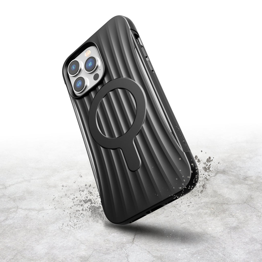 Raptic X-Doria Clutch dėklas iPhone 14 Pro Max MagSafe – juodas
