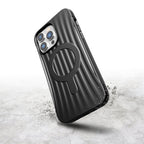 Raptic X-Doria Clutch dėklas iPhone 14 Pro Max MagSafe – juodas