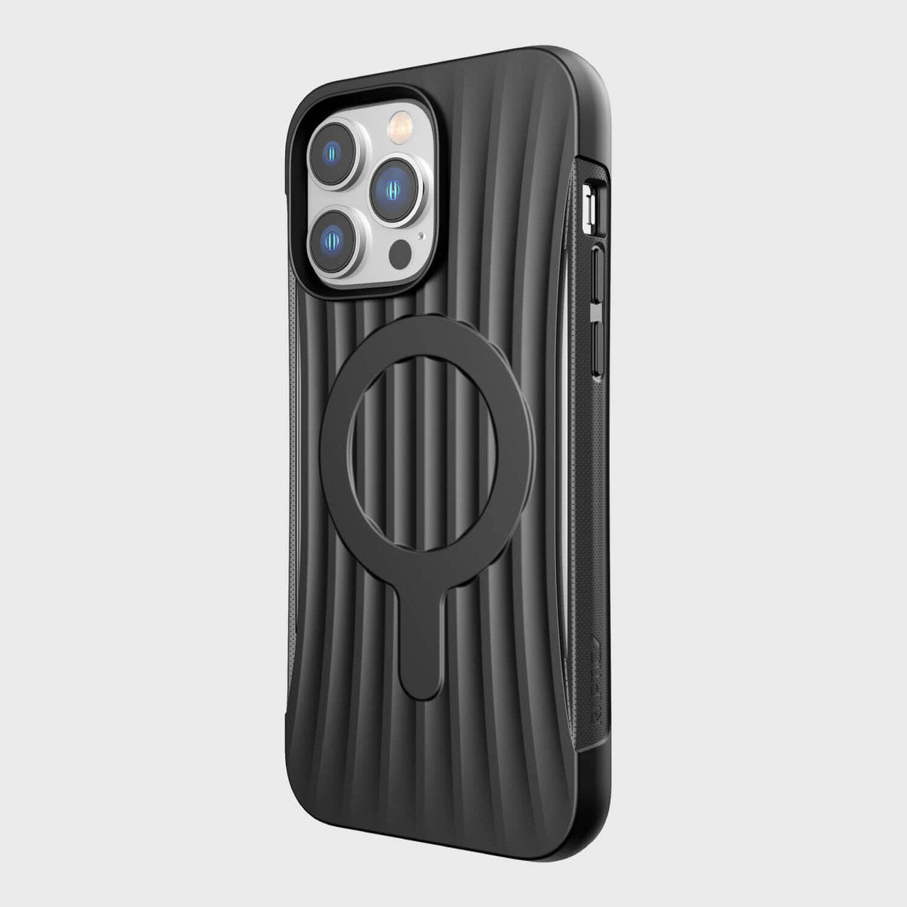 Raptic X-Doria Clutch dėklas iPhone 14 Pro Max MagSafe – juodas