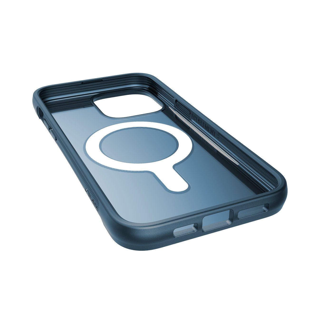 Raptic Clutch dėklas iPhone 14 Pro Max MagSafe – mėlynas