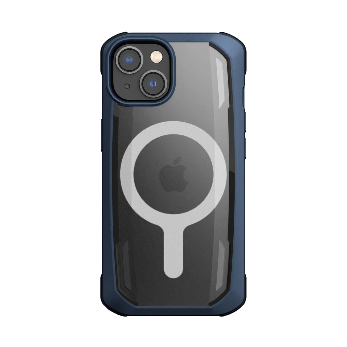 Raptic Secure dėklas iPhone 14 su MagSafe – mėlynas