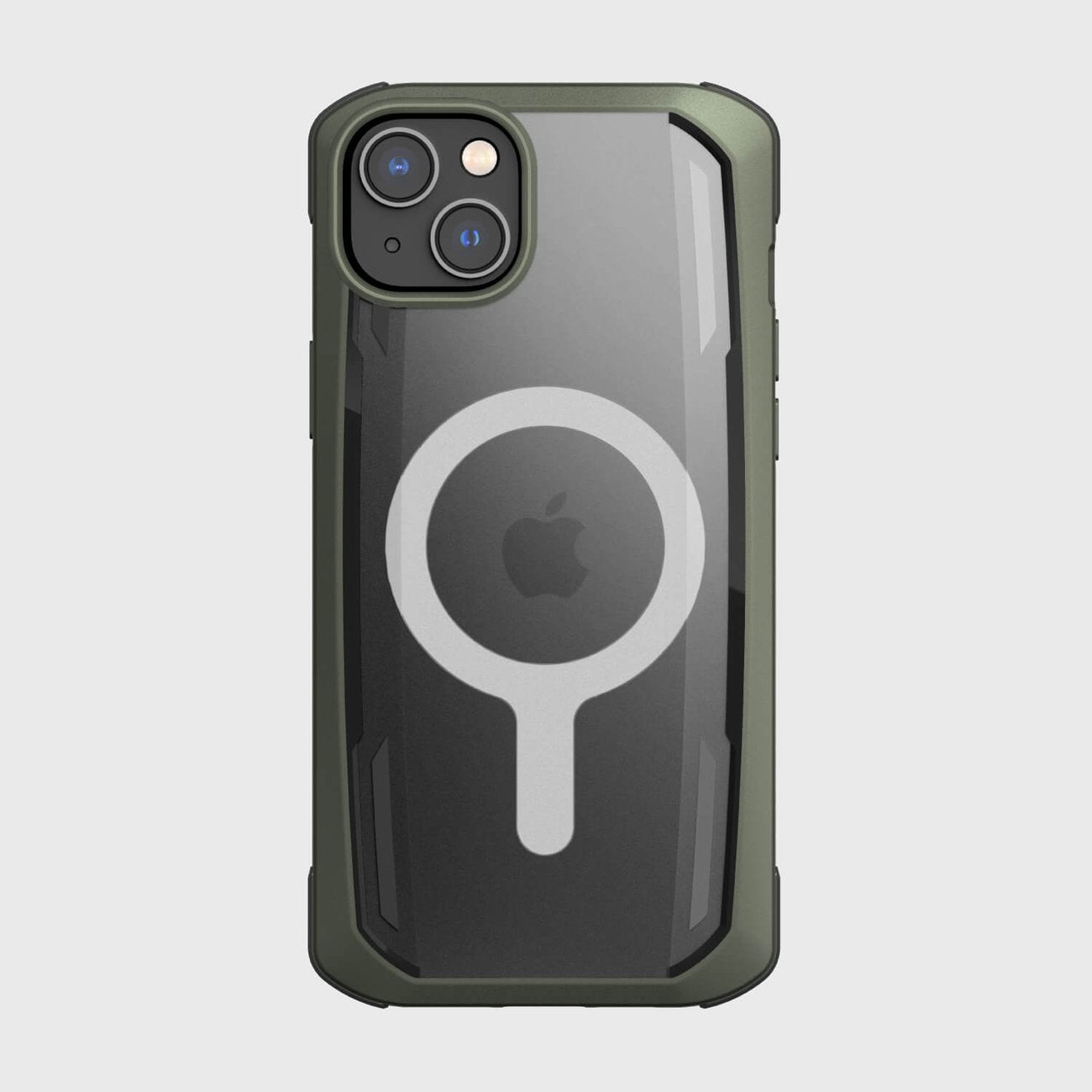 Raptic Secure MagSafe dėklas iPhone 14 – žalias