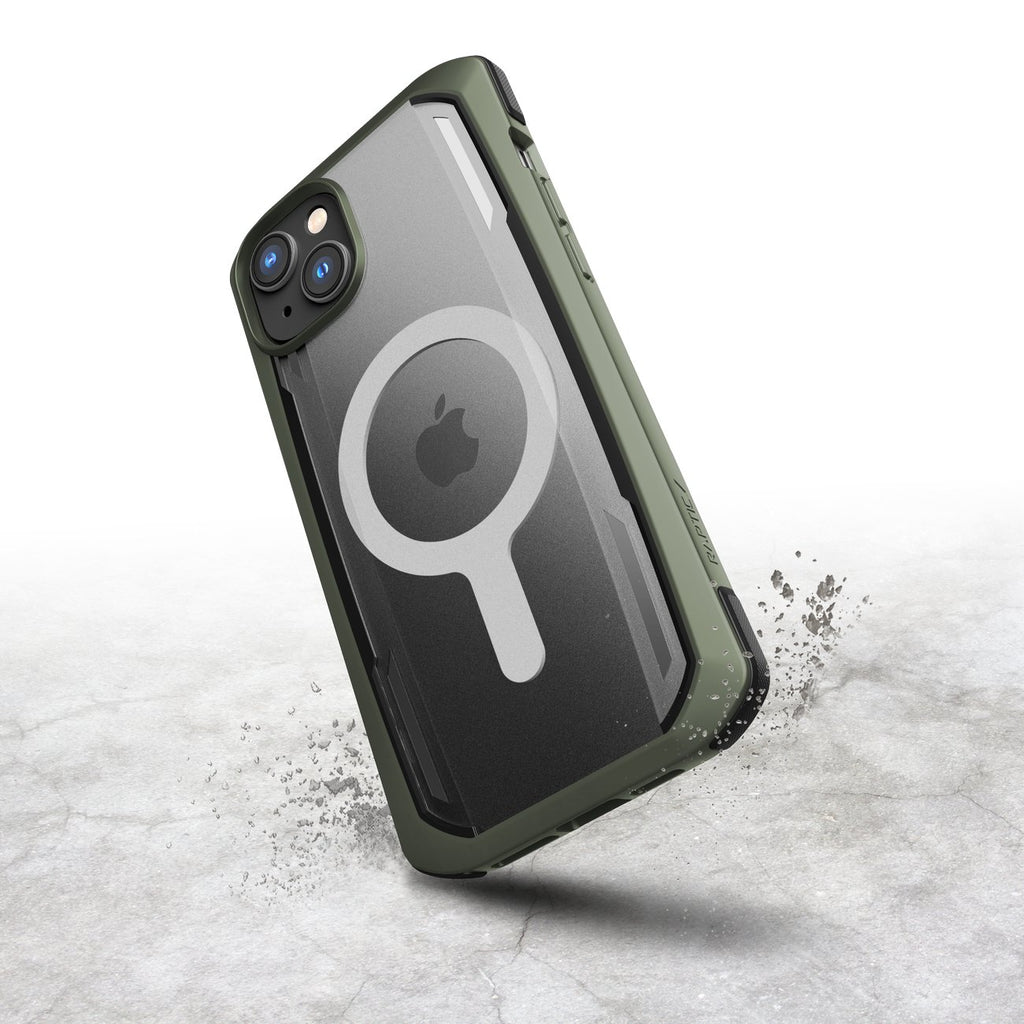 Raptic Secure MagSafe dėklas iPhone 14 – žalias