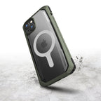 Raptic Secure MagSafe dėklas iPhone 14 – žalias