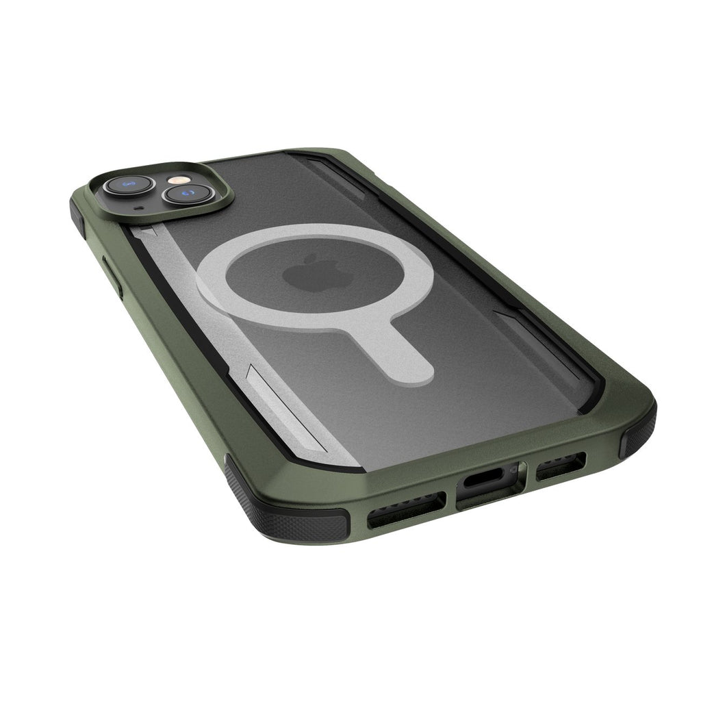 Raptic Secure MagSafe dėklas iPhone 14 – žalias