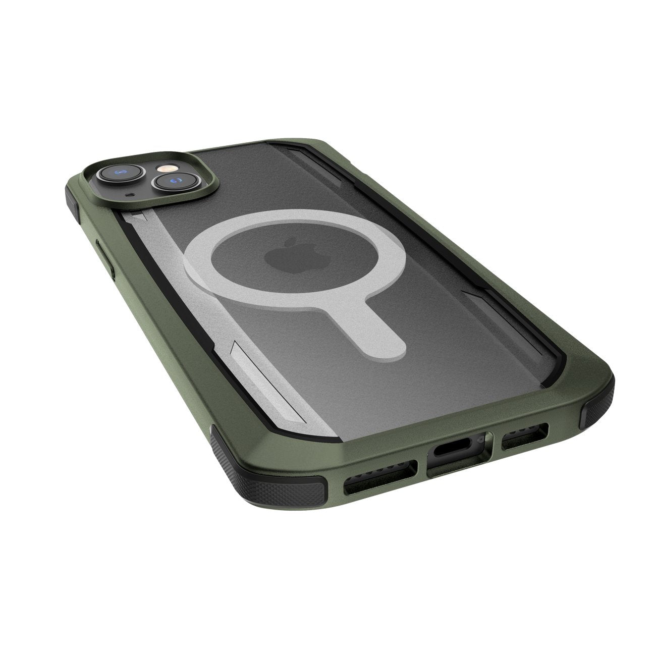 Raptic Secure MagSafe dėklas iPhone 14 – žalias