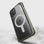 Raptic Secure MagSafe dėklas iPhone 14 – žalias