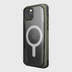 Raptic Secure MagSafe dėklas iPhone 14 – žalias