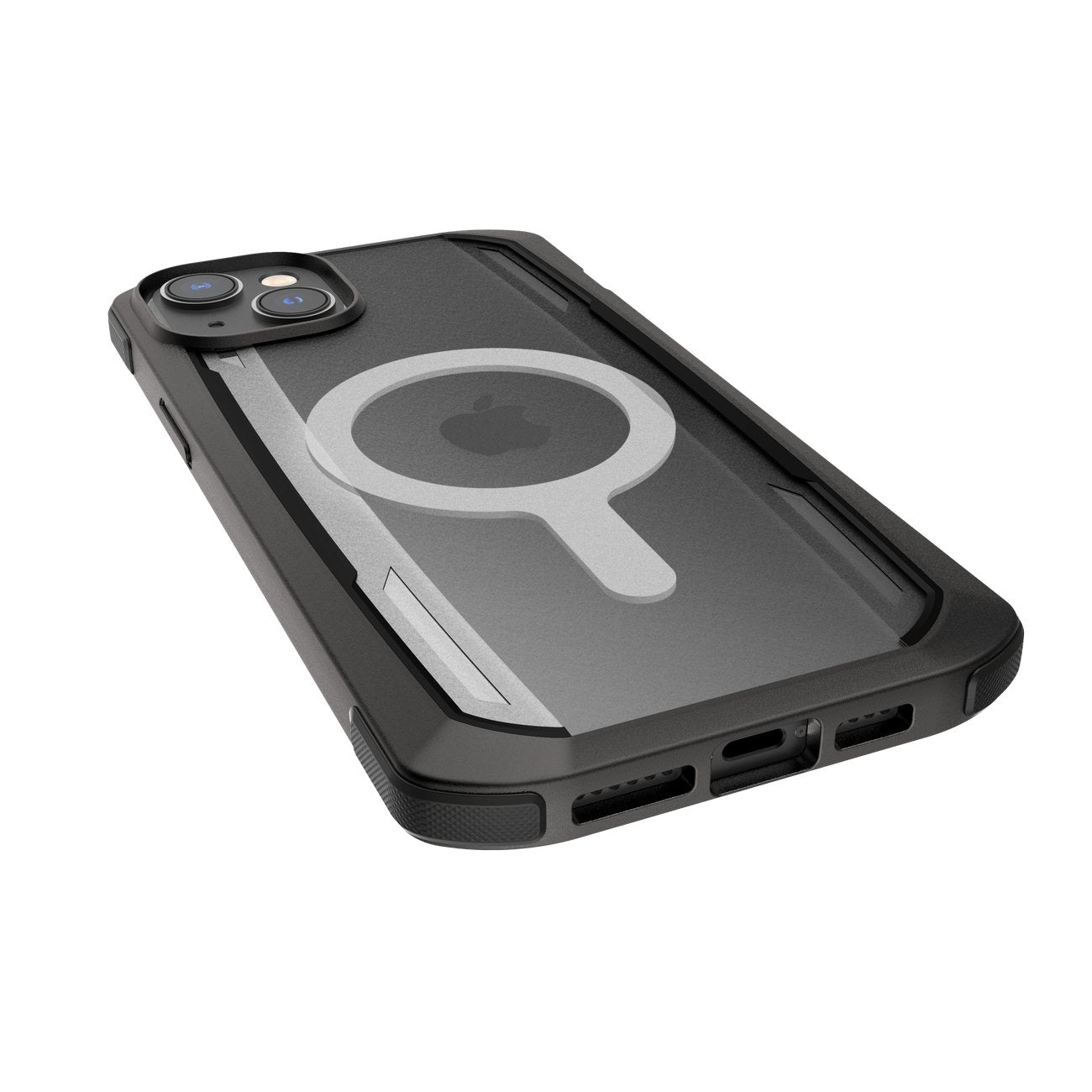 Raptic Secure Built MagSafe dėklas iPhone 14 Plus – juodas