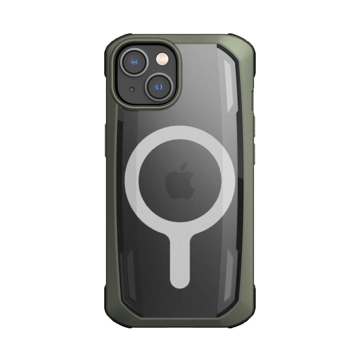 Raptic Secure dėklas iPhone 14 Plus su MagSafe – žalias