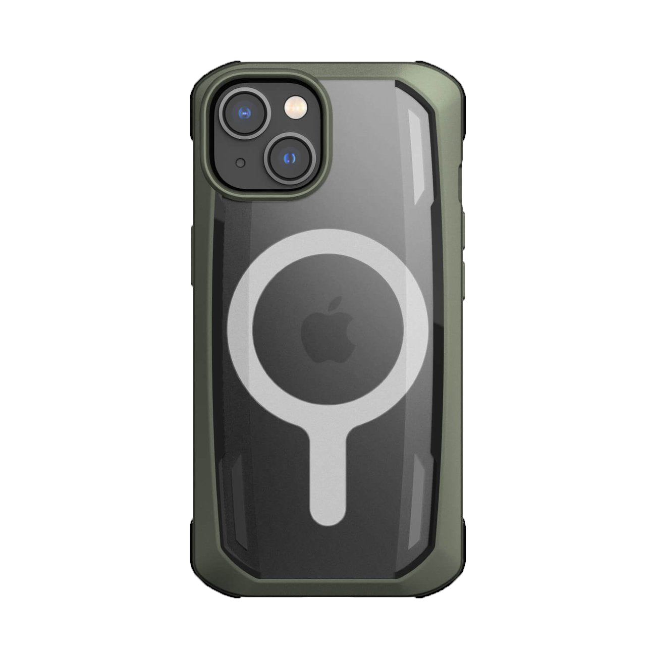 Raptic Secure dėklas iPhone 14 Plus su MagSafe – žalias