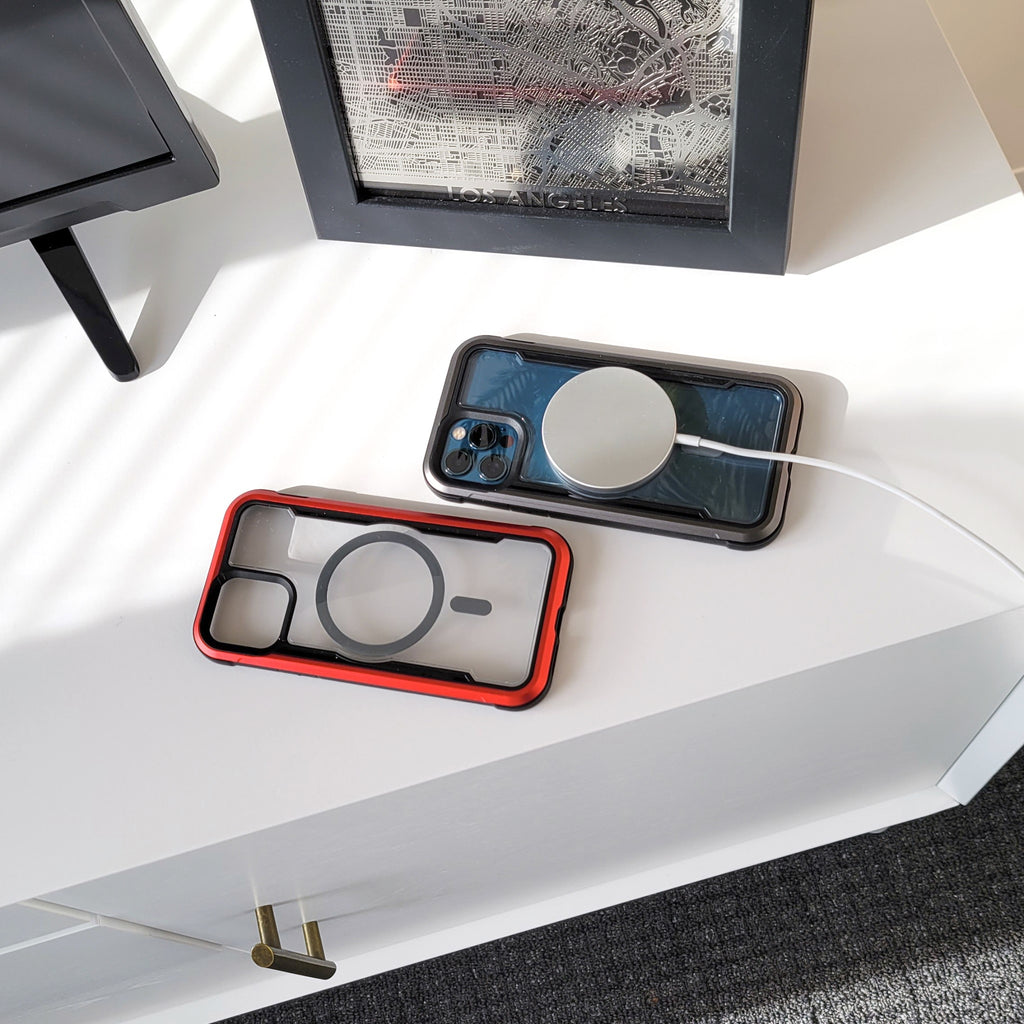 Raptic Secure MagSafe dėklas iPhone 14 Pro – juodas