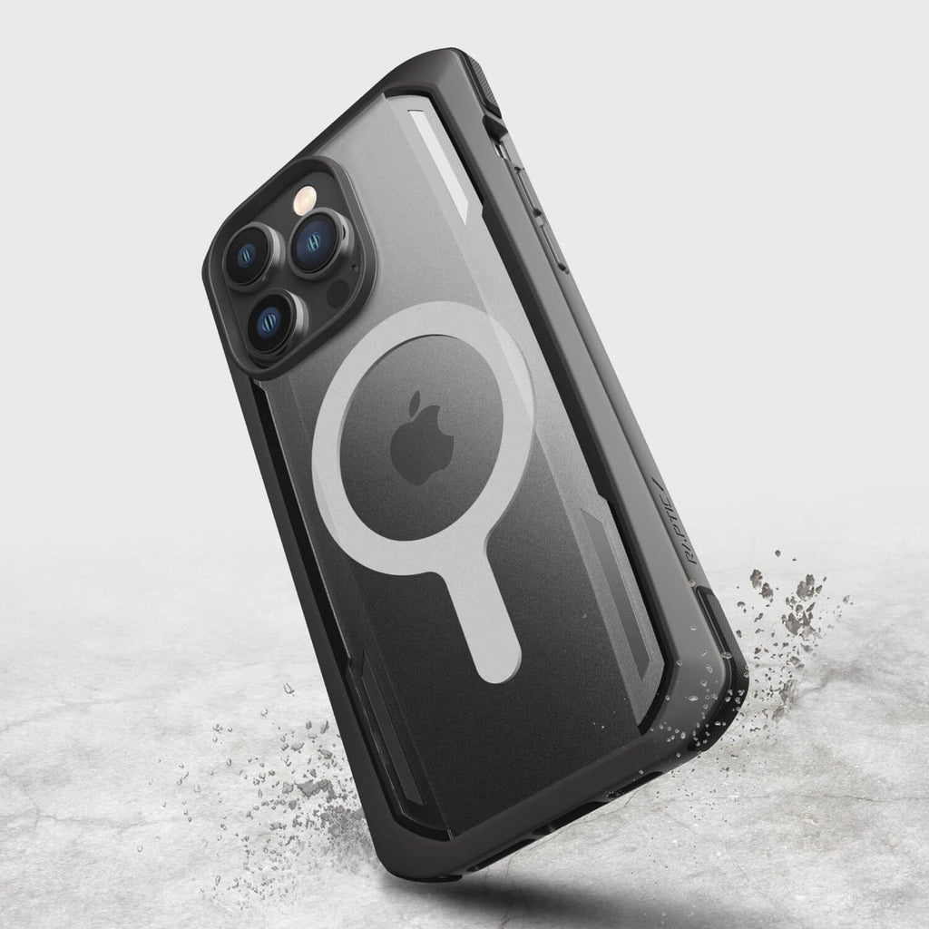Raptic Secure MagSafe dėklas iPhone 14 Pro – juodas