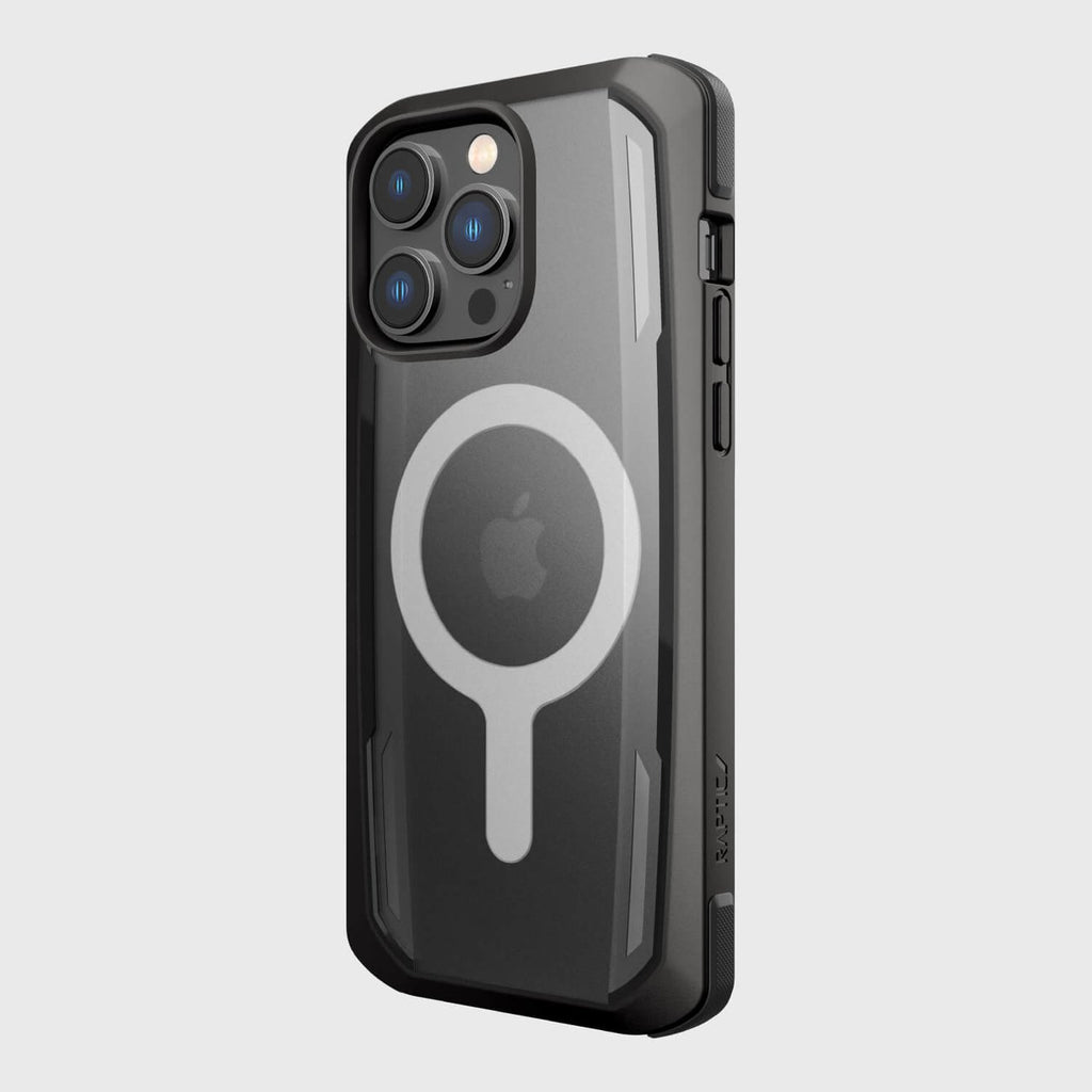 Raptic Secure Built MagSafe dėklas iPhone 14 Pro Max – juodas