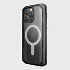 Raptic Secure Built MagSafe dėklas iPhone 14 Pro Max – juodas