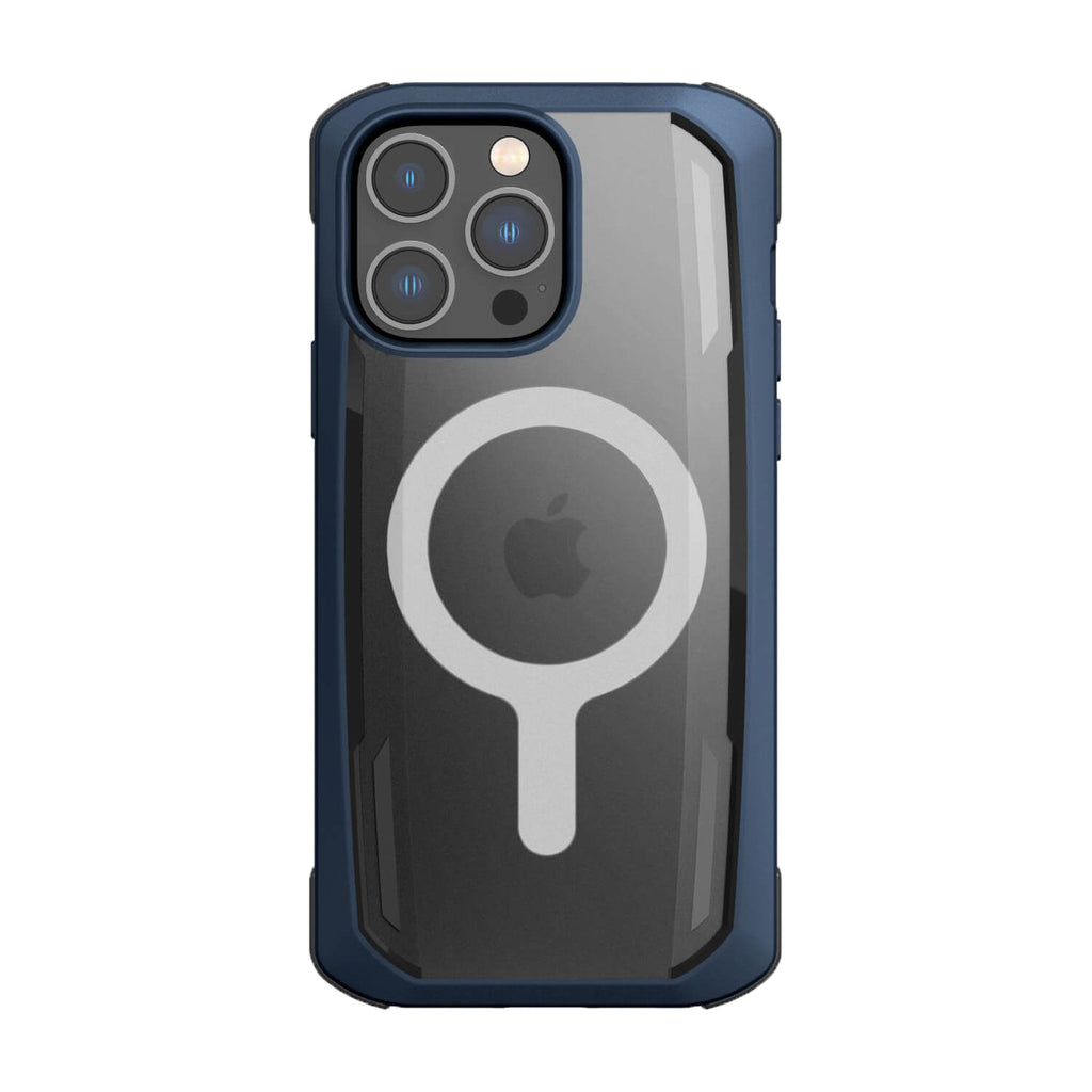 Raptic Secure built MagSafe dėklas iPhone 14 Pro Max – mėlynas