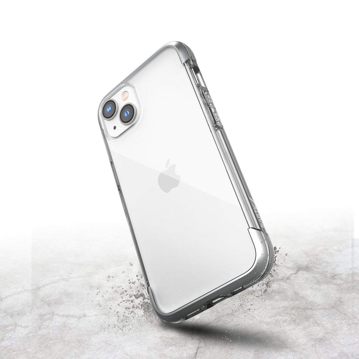 Raptic Air MagSafe dėklas iPhone 14 – sidabrinis