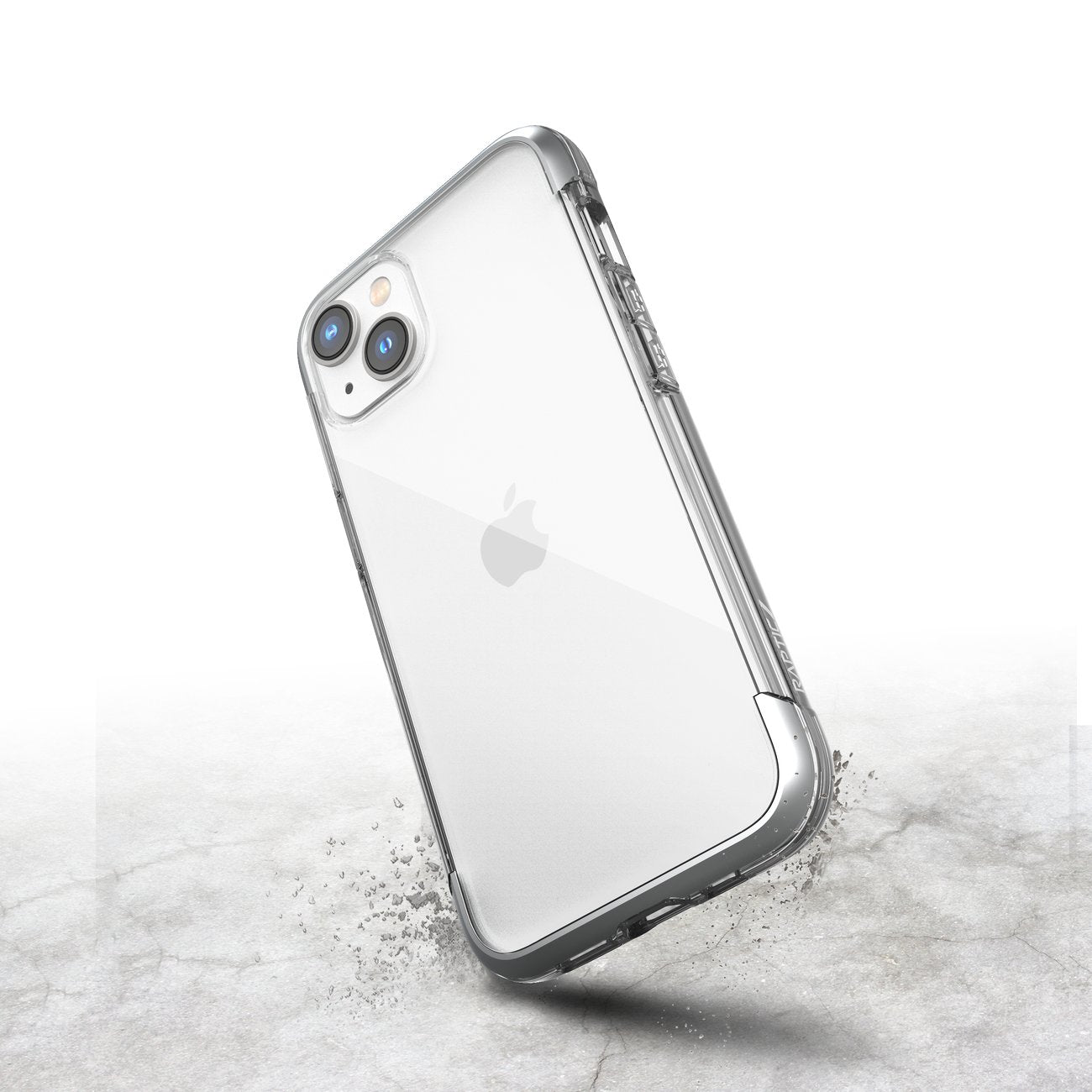 Raptic Air MagSafe dėklas iPhone 14 – sidabrinis