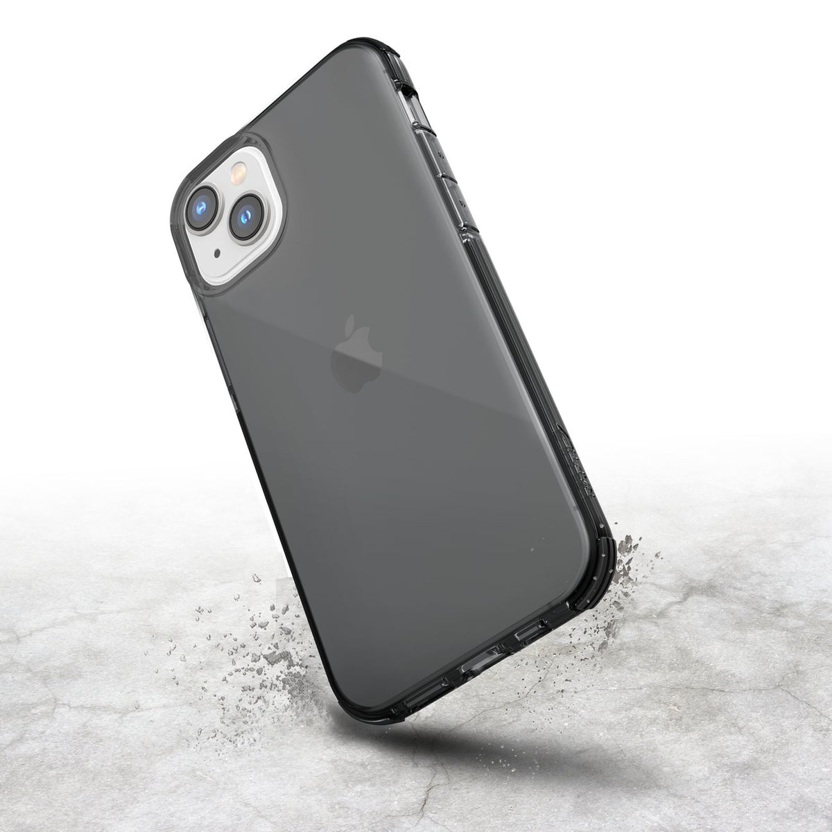 Raptic Clear MagSafe dėklas iPhone 14 – pilkas