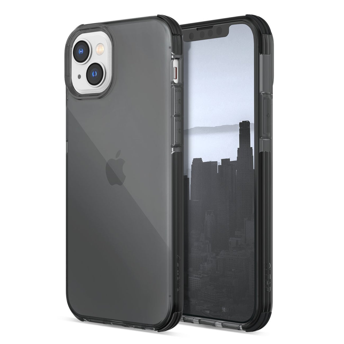Raptic Clear MagSafe dėklas iPhone 14 Plus – pilkas