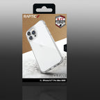 Raptic Clear MagSafe dėklas iPhone 14 Pro Max – skaidrus