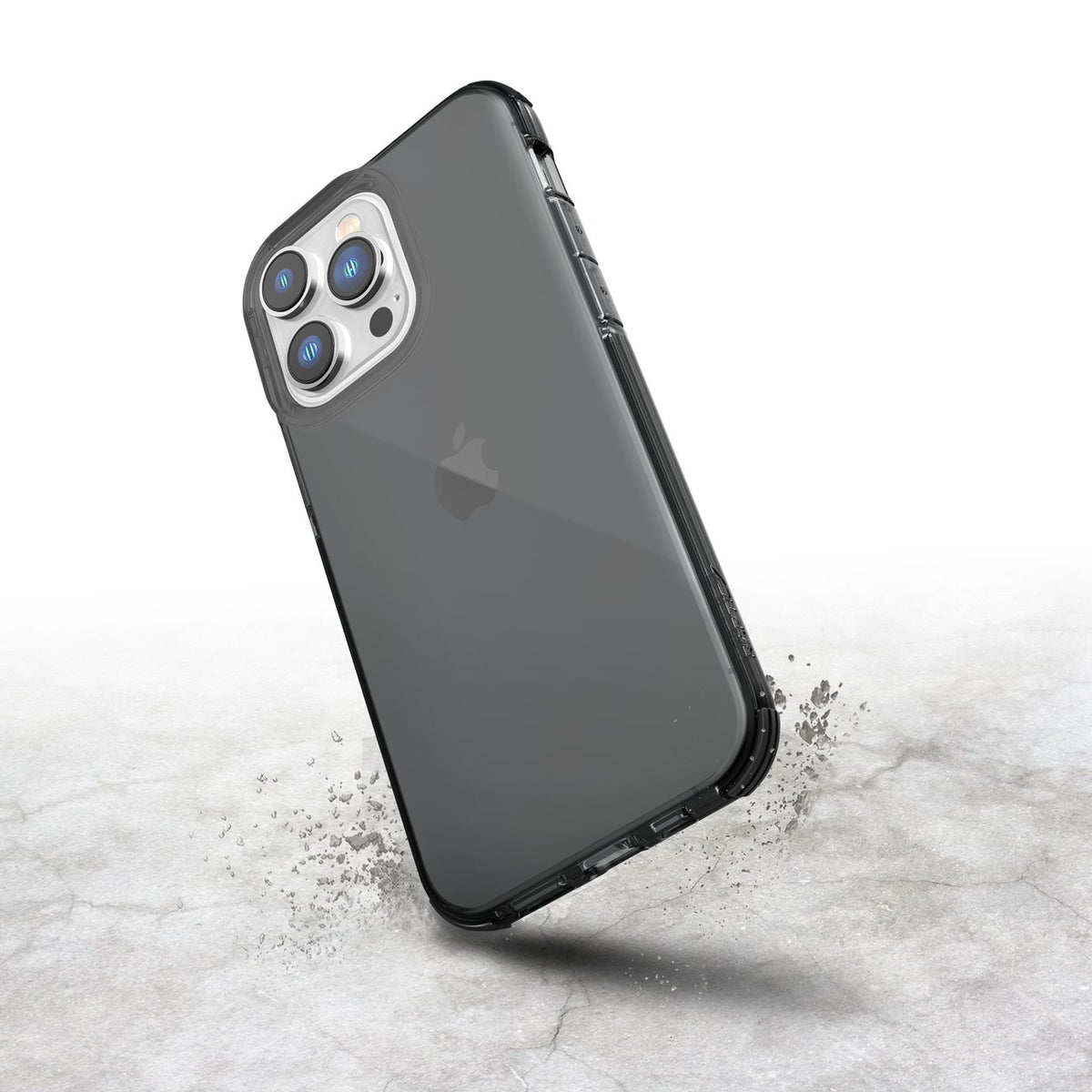 Raptic Clear MagSafe dėklas iPhone 14 Pro Max – juodas