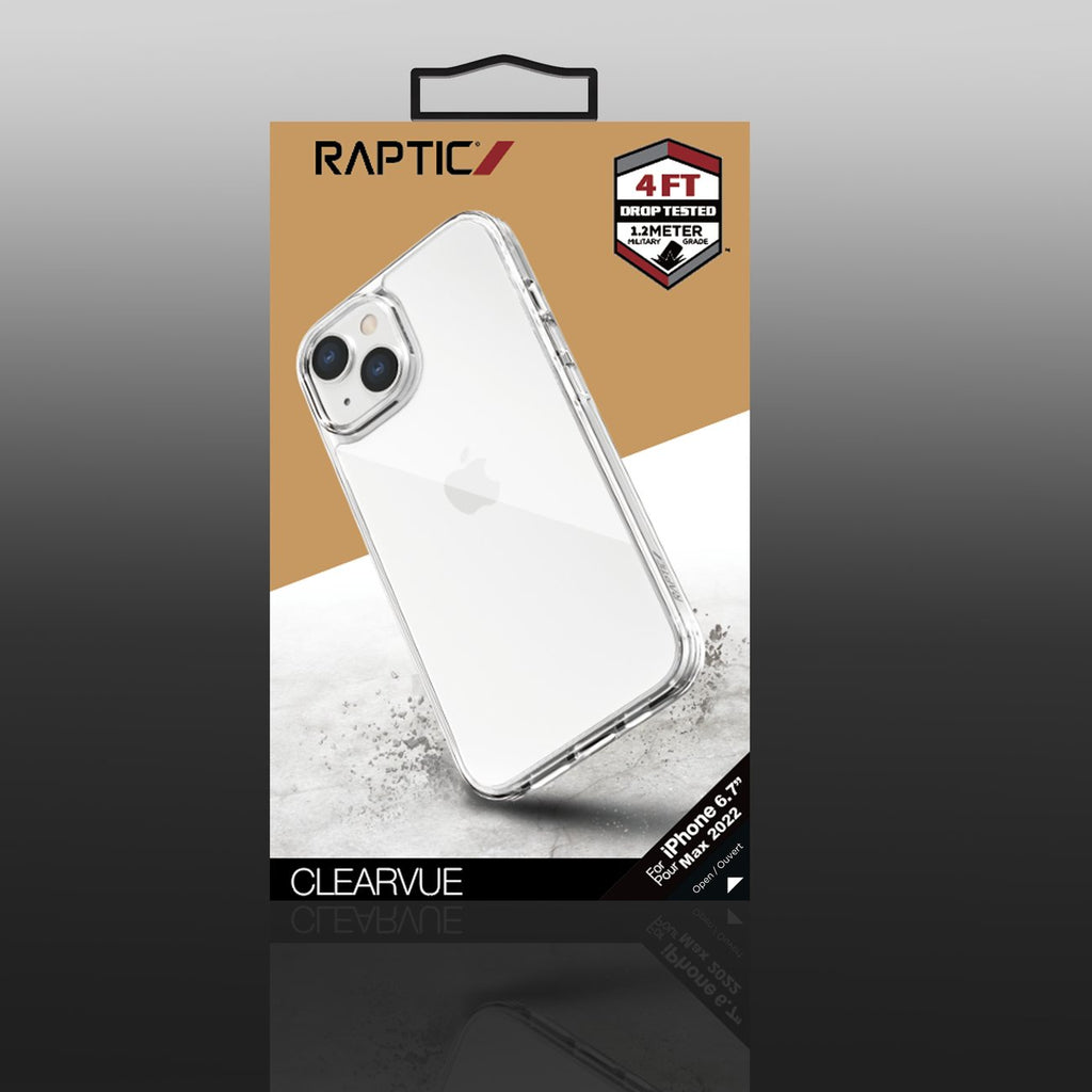 Raptic Clearvue skaidrus dėklas iPhone 14 Plus