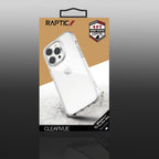 Raptic Clearvue dėklas iPhone 14 Pro Max – skaidrus