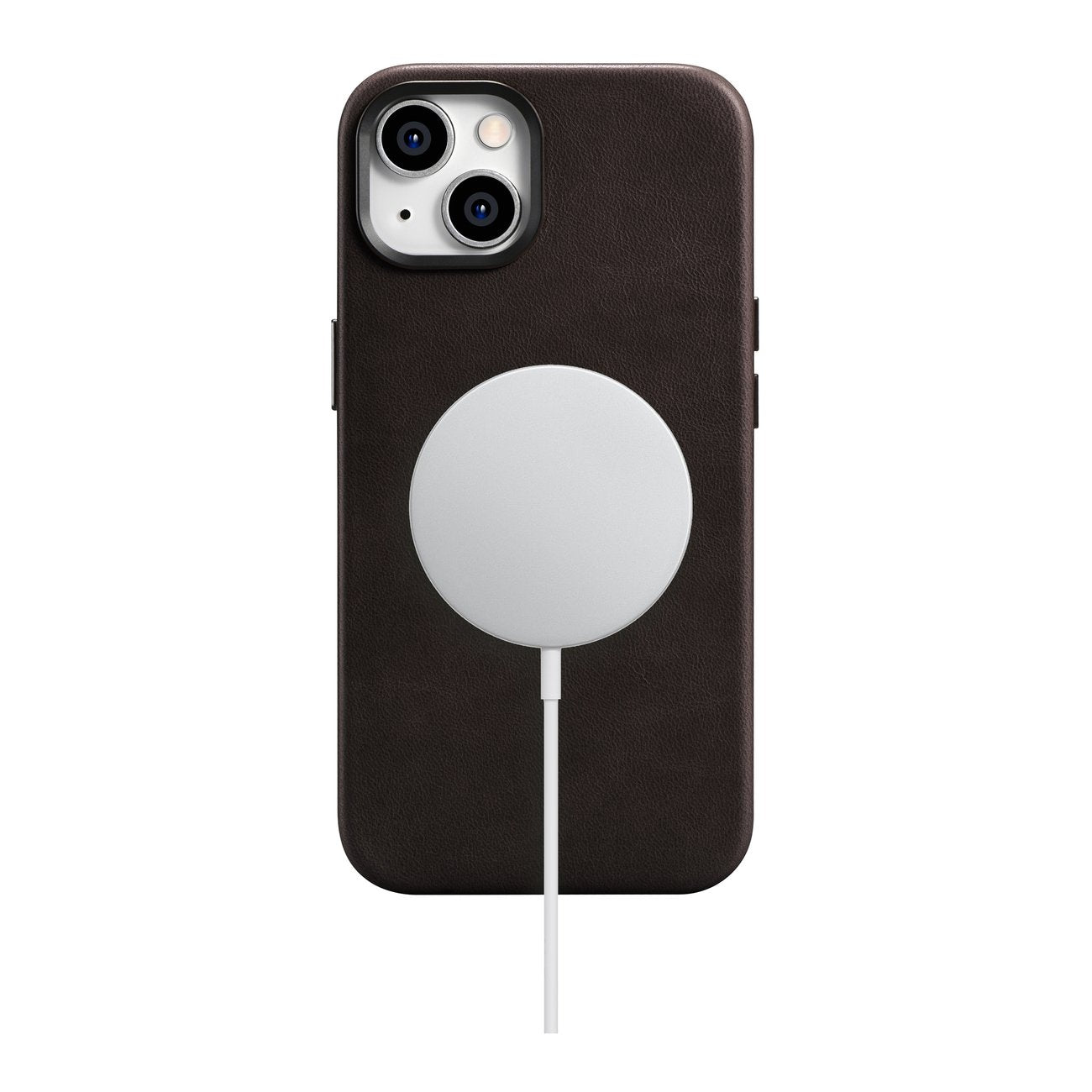 iCarer odinis MagSafe dėklas iPhone 14 Plus – rudas