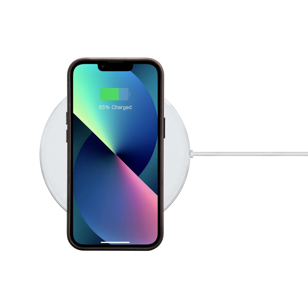 iCarer odinis MagSafe dėklas iPhone 14 Plus – rudas