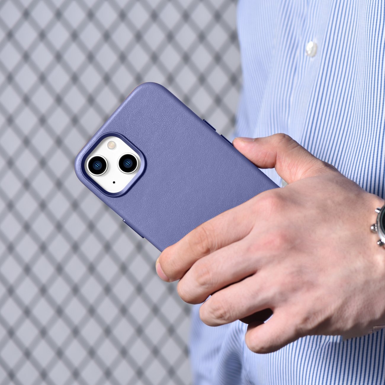 Odinis MagSafe dėklas iPhone 14 – šviesiai violetinis