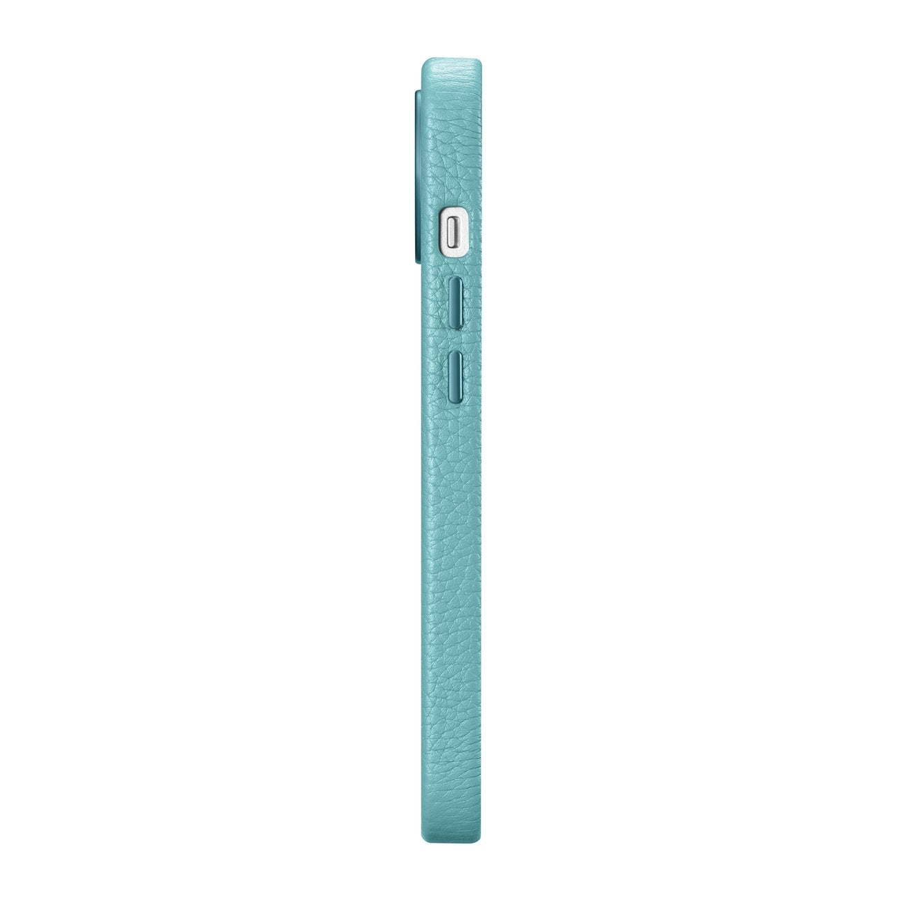 iCarer Litchi odinis MagSafe dėklas iPhone 14 – žalias