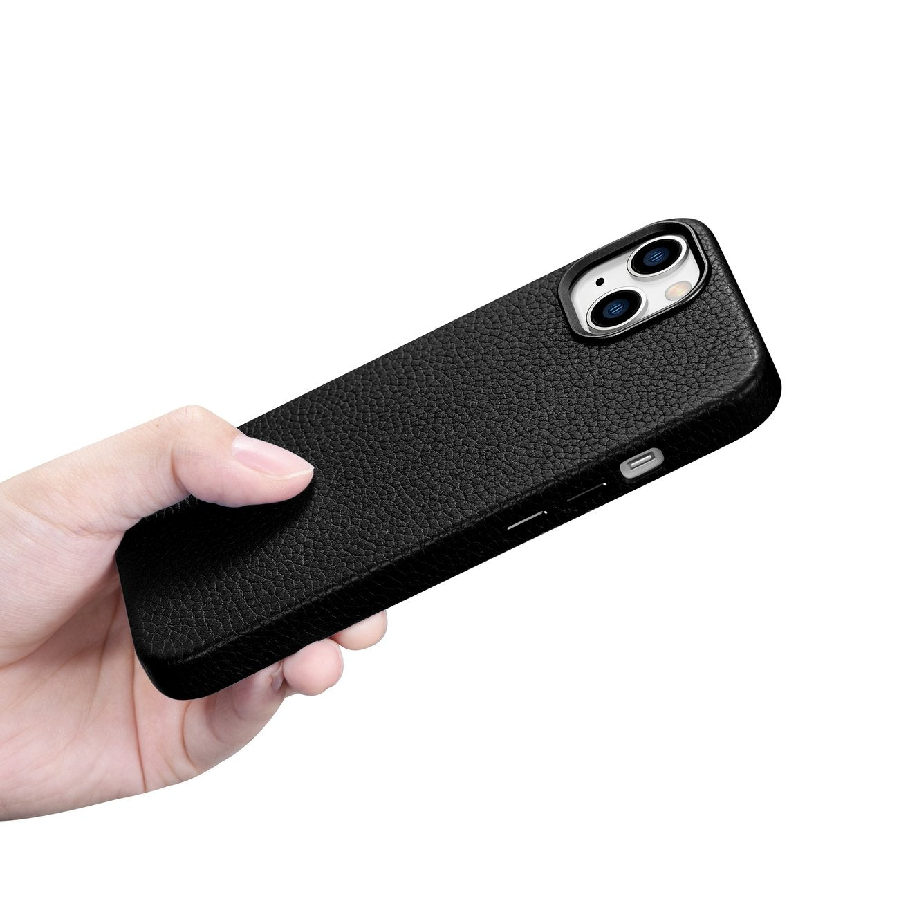 iCarer odinis MagSafe dėklas iPhone 14 Plus – juodas