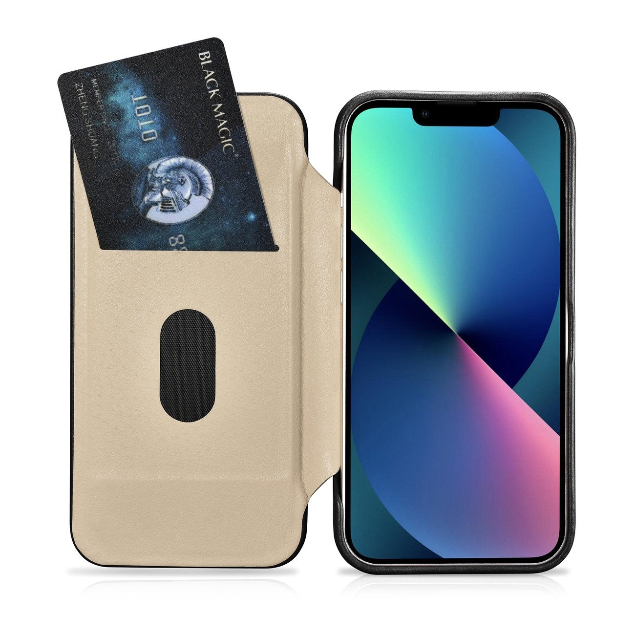 iCarer odinis MagSafe dėklas iPhone 14 Plus – juodas