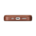 iCarer odinis MagSafe dėklas iPhone 14 Plus – rudas