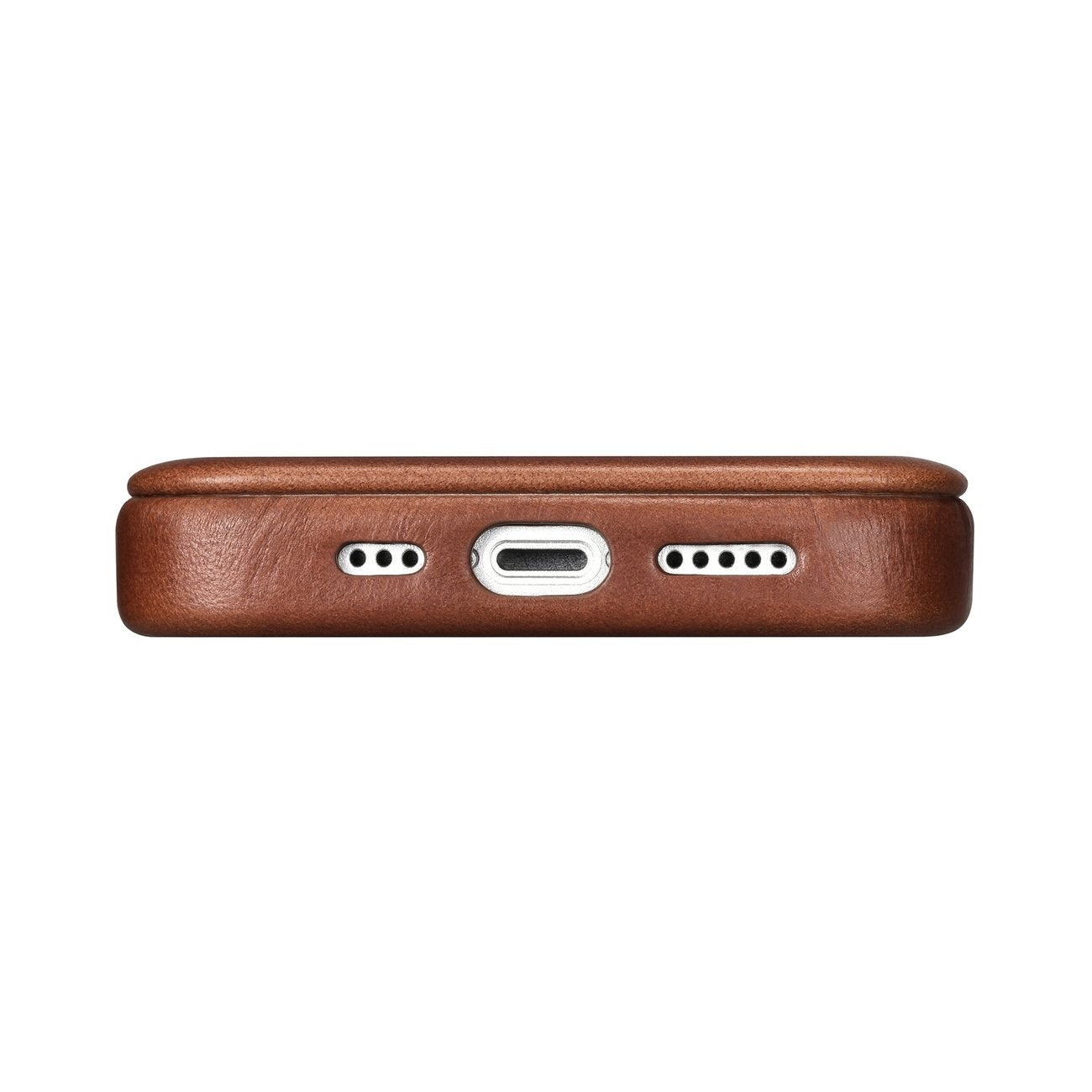 iCarer odinis MagSafe dėklas iPhone 14 Plus – rudas