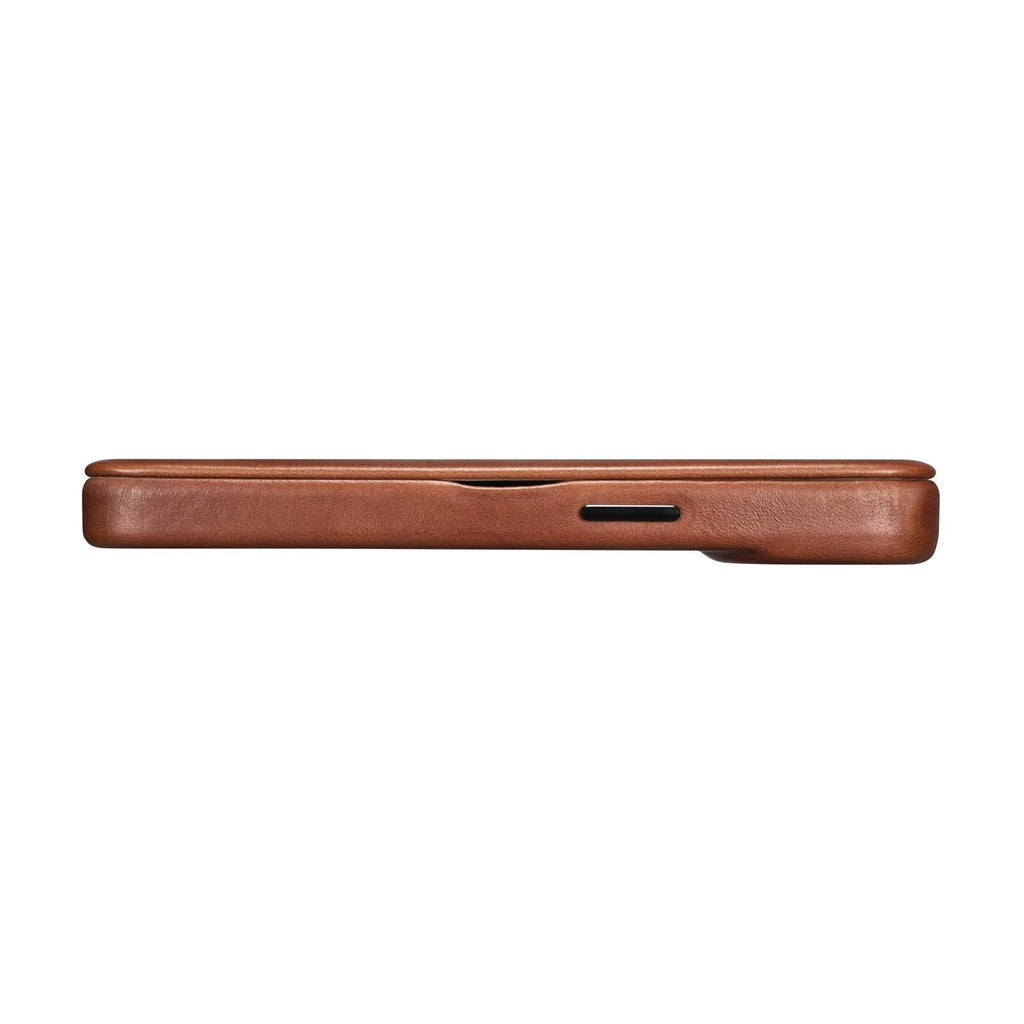 iCarer odinis MagSafe dėklas iPhone 14 Plus – rudas