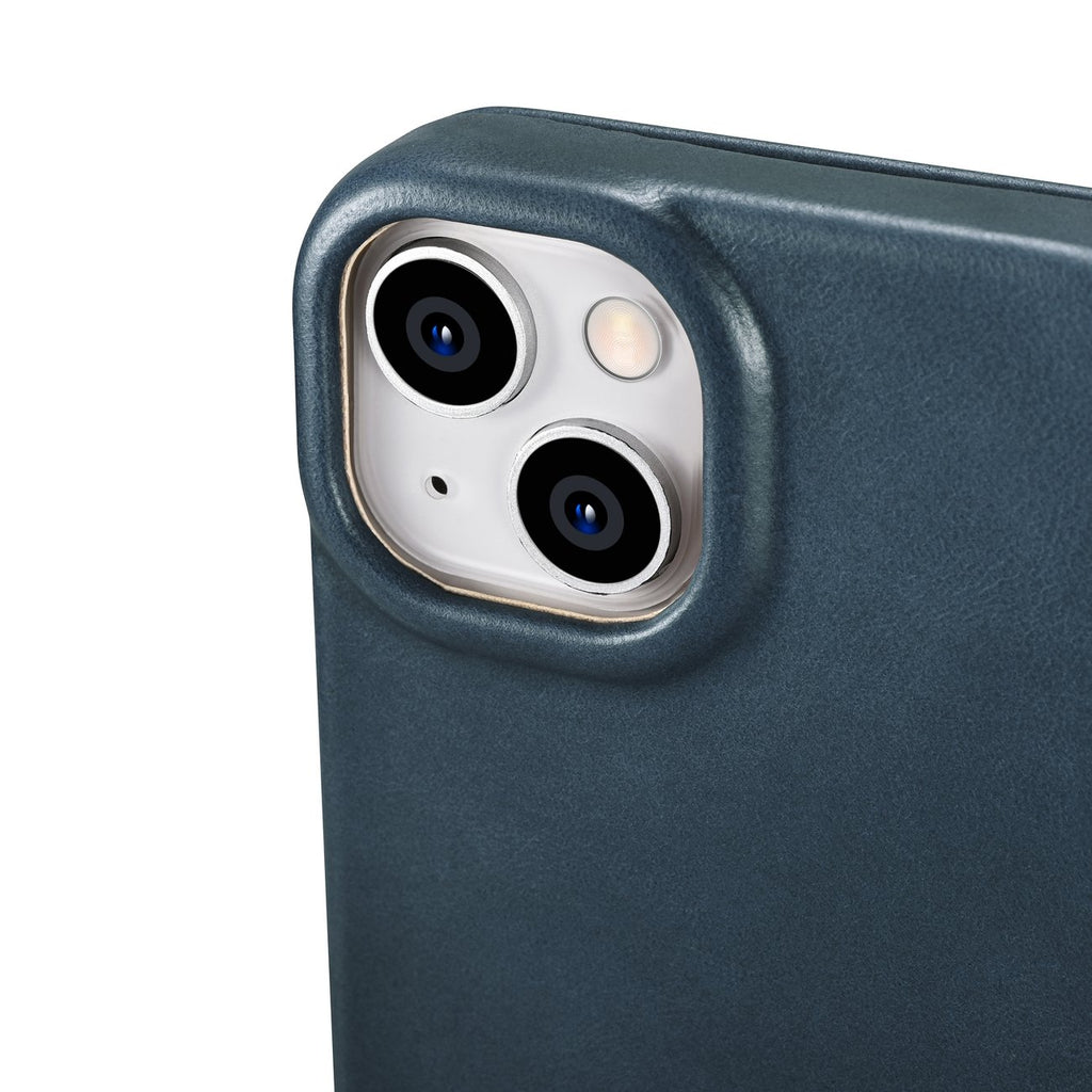 iCarer odinis MagSafe dėklas iPhone 14 Plus – mėlynas