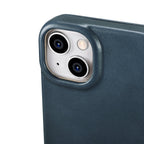 iCarer odinis MagSafe dėklas iPhone 14 Plus – mėlynas